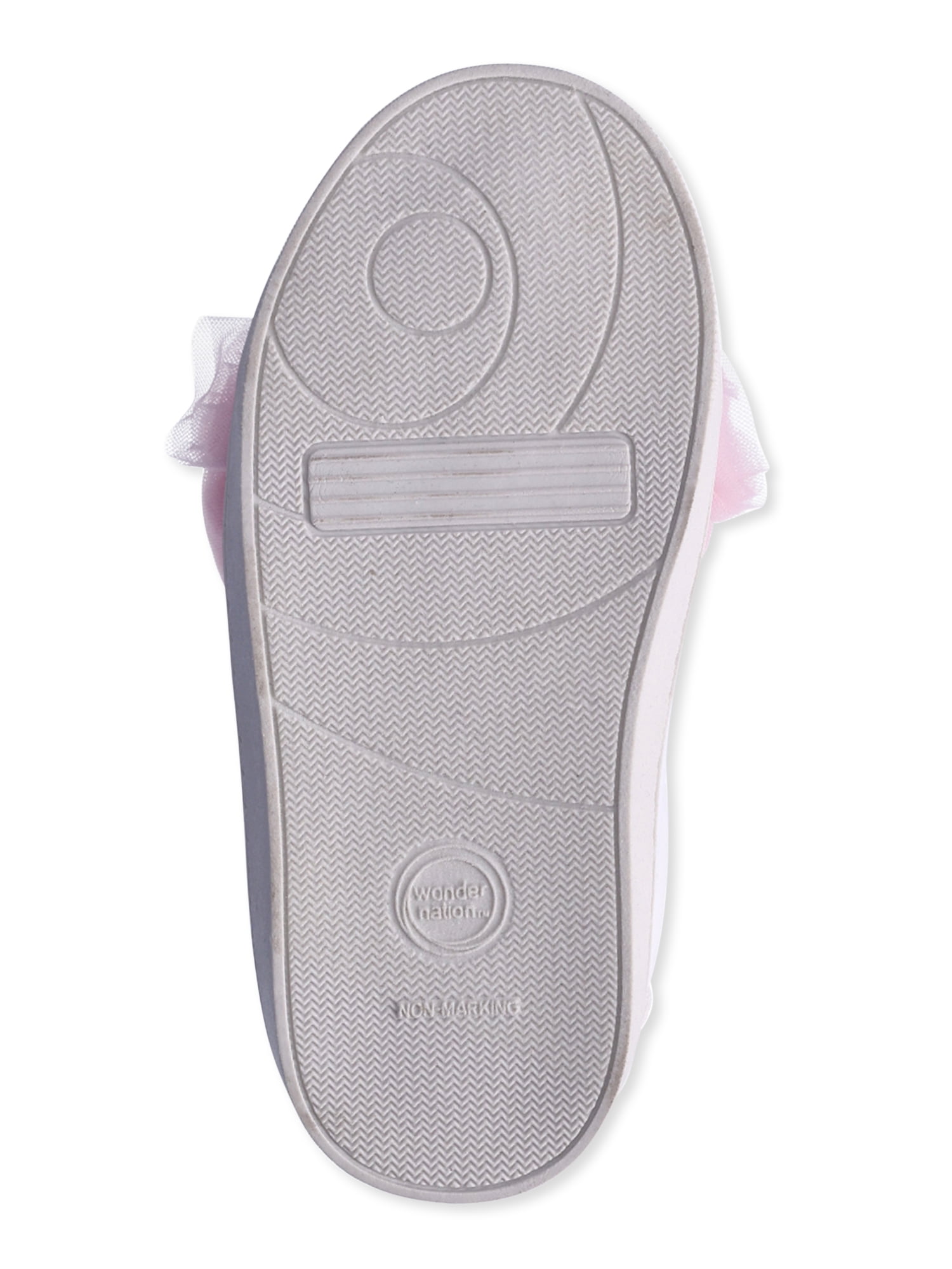 Wonder Nation Girl's Bow Sneakers