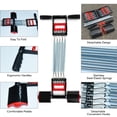 thumbnail image 3 of 3 in 1 Spring Arm Chest Expander Sit-Up Bars Hand Gripper Muscle Training for Home, 3 of 8