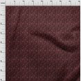 thumbnail image 4 of oneOone Polyester Spandex Maroon Fabric Aian Batik Dress Material Fabric Print Fabric By The Yard 56 Inch Wide, 4 of 4