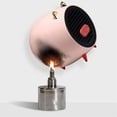 thumbnail image 5 of Electric Fan Heater, USB Mini Fan Heater, Portable Space Heater Personal Ceramic Electric Heater Fan for Home Study Office(Pink), 5 of 5