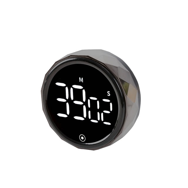 Temporizadores de Cocina para Cocinar Ajuste Automático Temporizador Giratorio, Temporizador Silencioso Led Magnético, Temporizador de Cuenta Regresiva de Cocina, Recuerdo de Ejercicio de Belleza Temp