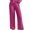Hot Pink, variant on Stephy Women's New Thin Elastic Loose Large Size Korean Version of Everything Long Trousers Casual Trousers Haren, Black, L