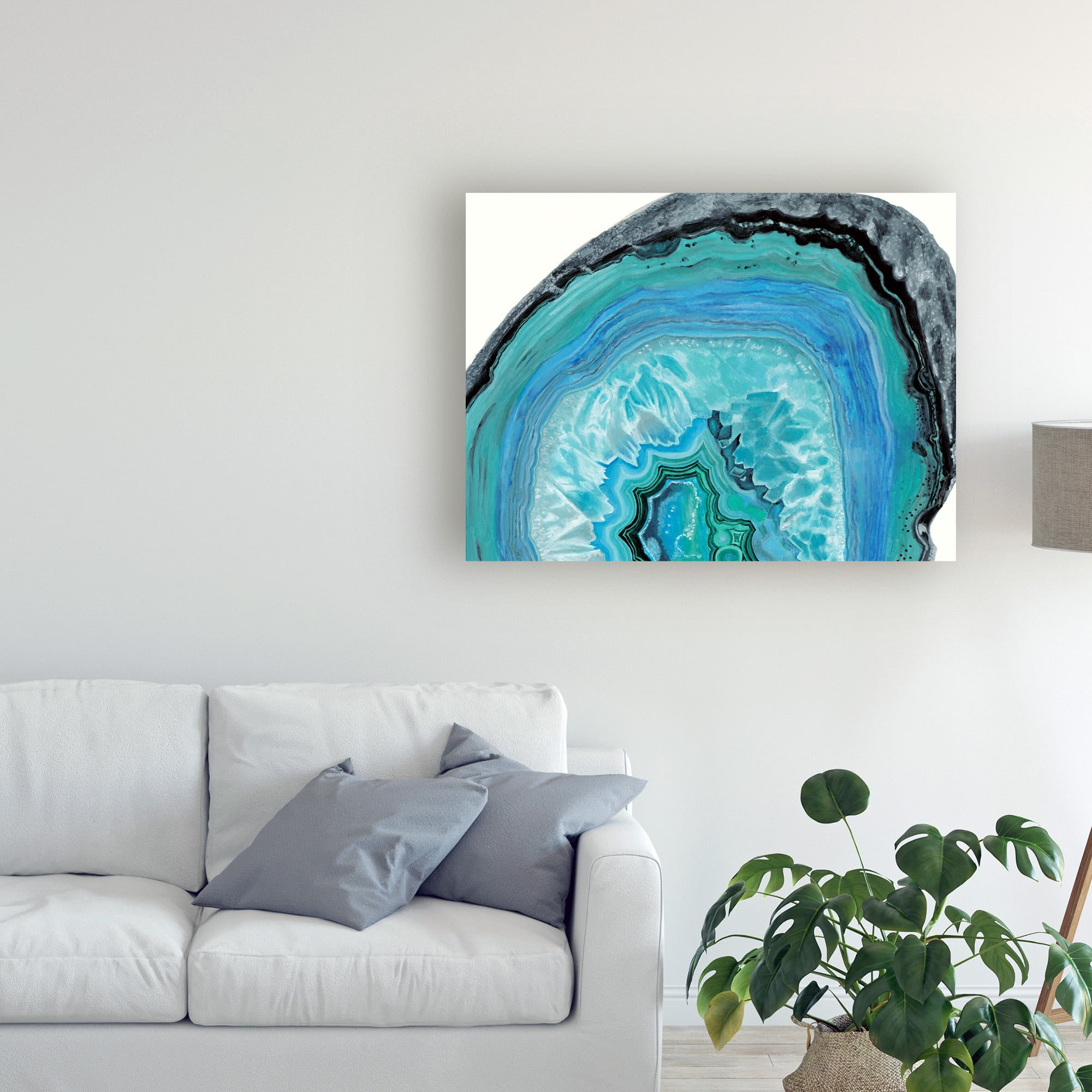 Trademark Fine Art 'Agate Studies II' Canvas Art by Naomi McCavitt