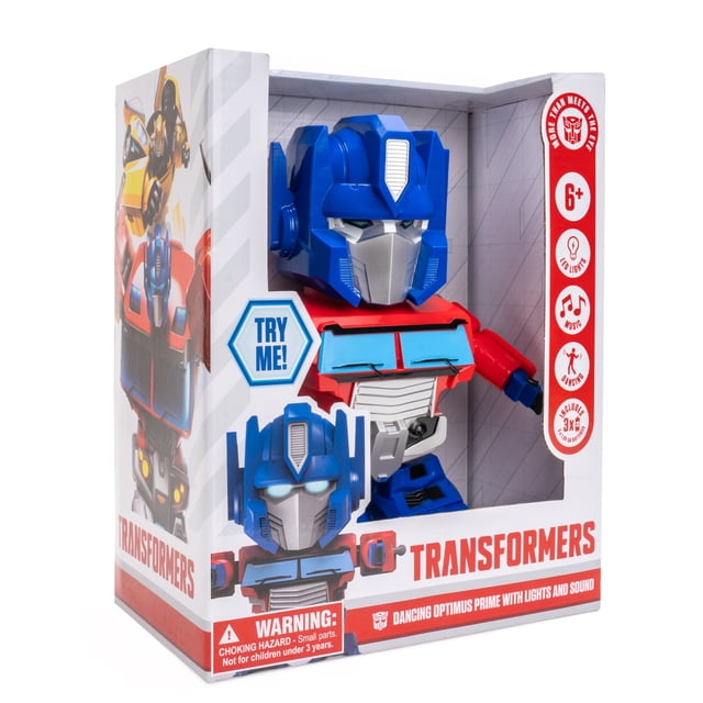 Robot dansant Optimus Prime avec lumières et sons