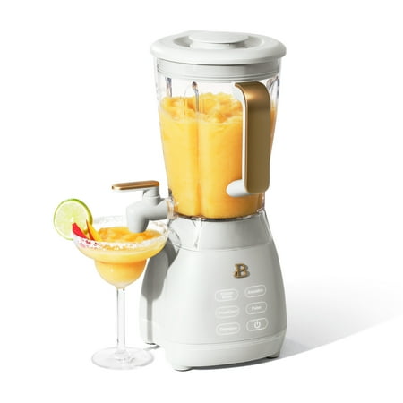 Beautiful Slush Crush 60 oz 4-Speed Frozen Drink Maker  White Icing by Drew Barrymore