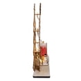 thumbnail image 2 of Kurt Adler 15-Inch Battery Operated 10-Light Tree With Village Scene, 2 of 7