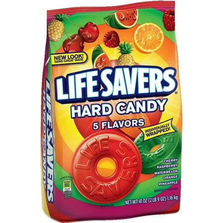 Life Savers, 5 Flavors Hard Candy, 41 Oz - Walmart.com