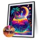 thumbnail image 2 of Cuadros Decorativos 5D bricolaje ronda completa taladro diamante pintura Dreamworld Kit decoración del hogar (w1032) Wdftyju de costura negro 4 estilos, 2 of 9