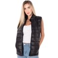 thumbnail image 1 of Chaleco Ligero Para Dama, Acolchonado Cuello alto, Ligero, Con Cremallera, Chaleco Basico Puffer Acolchado Para Dama, 1 of 5