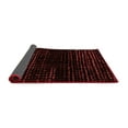 thumbnail image 2 of Ahgly Company Indoor Square Abstract Red Modern Area Rugs, 8' Square, 2 of 4