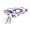 Purple, variant on Small Squirt Water Spray Toy for Summer Outdoor Water Battle, High Capacity Water Soaker Toys for Swimming Pool, Beach, and Backyard Party
