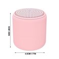 thumbnail image 3 of Mini altavoz Macaron con Bluetooth y sonido de alta definición, para exteriores, portátil, de acero, pequeño, para escritorio, 3 of 4