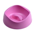 thumbnail image 3 of Walsport Pet Dog Cat Puppy Go Slow Eating Feed Bowl Eco-friendly Bamboo & Rice Husks Material Healthy Dish Pink, 3 of 5