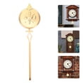 thumbnail image 1 of Wall Clock Pendulum Replacement Mechanical Clock Metal Pendulum Grandfather Clock Parts Accessory Retro Alarm Clock Retro Alarm Clock Mechanism Replacement, 1 of 8