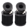thumbnail image 1 of Filtro de aire para motocicleta curva de 45 grados de repuesto para GPZ1100 KZ1000 POLICE KZ1000A KZ1000E KZ1000D KZ900A KZ900B LTD Negro + Negro, 1 of 5