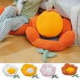 thumbnail image 1 of Cheers.US Cute Seat Cushion Flower Shape Lazy Sofa, Office Chair Cushion, Office Cozy Warm Seat Pillow, Plush Sofa Cushion Home Decoration, Skin-Friendly Floor Mat Specially Designed for Home, 1 of 6