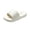 White, variant on Willtoo Women's Soft Cushioned Footbed Soft Thick Sole Lightweight Slippers Non-Slip Bathroom Shoes Open Toe Comfortable Indoor Outdoor Sandals