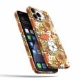 thumbnail image 3 of Retro Flowers Case Compatible with iPhone 12 Mini,Aesthetic Art Design Full Cover Protective Case, 3 of 5