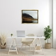 thumbnail image 3 of Stupell Industries Lake Side Cliffs Looming Fog Plateau Landscape Photograph Metallic Gold Floating Framed Canvas Print Wall Art, Design by Lynann Colligan, 3 of 5