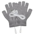 thumbnail image 1 of USB patrón de rayas Calefacción sin dedos de punto de lana Manos Guantes calientes Guantes para Mujeres Hombres Niñas Niños USB Guantes de calefacción, 1 of 2