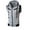 Grey, variant on Previn Men's Sleeveless Hoodie Casual Slim Fit Zip Up Drawstring Plain Tank Top Hooded Vests Grey US S (Tag L)
