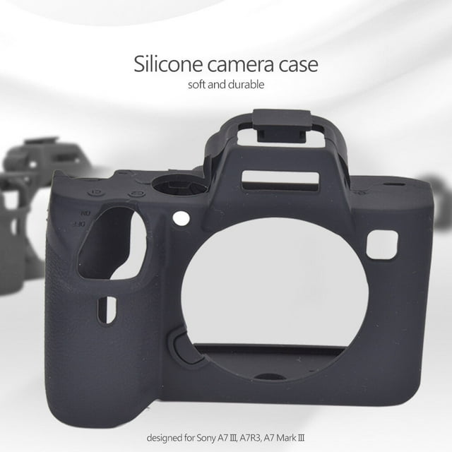 Funda protectora de silicona suave para cámara accesorio para A7 III A7R3 Duradero Lavable Botones de fácil acceso ANGGREK Otros