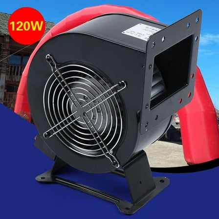 Miumaeov Centrifugal Blower Fan 196CFM 2600r/min 110V 120W Outdoor Wood Furnace Boiler Blower Ventilation Fan