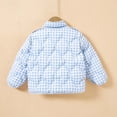thumbnail image 3 of KyCheLot Winter Jacket for Girls Button Lapel Neck Long Sleeve Jackets Comfy Thermal Windproof Outerwear, 3 of 9