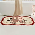 thumbnail image 4 of Bathroom Rugs And Bath Mats Luxurious Soft Long-pile Microfiber Shower Rugs Absorbent And Non-slipss Plushs Rugs Hotel Spa Shower Bath Mats, 4 of 6