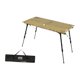 thumbnail image 2 of Mesa de campamento con bolsa de almacenamiento muebles de campamento compacta mesa plegable resistente Marrón claro, 2 of 8
