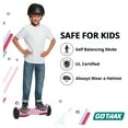 "GOTRAX SRX Mini Hoverboard for kids, 6.5"" Fast Speed Terrains, 150W