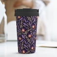 thumbnail image 6 of Lsque Lavender Flowers Pattern Travel Coffee Mug 16oz: Insulated Coffee Cup with Leakproof Lid, Coffee Tumbler, Reusable Coffee Cups with Seal Lid, 6 of 8