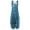 Blue rompers for women, variant on Wycnly Rompers for Women Summer Fashion Loose Baggy Strap Ladies Maxi Jumpsuits Overalls V-Neck Sleeveless Formal Floral Long Womens Jumpsuits on
