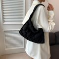 thumbnail image 2 of Kukuzhu Quilted Bag Puffer Tote Bag Puffy Purse for Women Nylon Quilted Hobo Handbag Lightweight Shoulder Bag Padding, 2 of 6