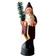 thumbnail image 1 of SCHA 2600 Schaller Paper Mache Candy Container - Santa Old Red Coat, 1 of 1