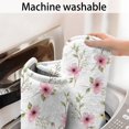 thumbnail image 5 of Pioneer Flower Floral Print Pattern Bathroom Rugs Mat, Non Slip Microfiber Bathroom Rug with Rubber Backing, Soft Mats for Bathroom Floor Tub Shower, 20"x32", 5 of 5