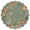 Green, variant on Metro Parlor Entryway Rug 2x3 Floral Washable Beige Flower Vintage Door Mat Non Slip Low Pile Boho Indoor Soft Scalloped Small Throw Rugs for Entry Entrance