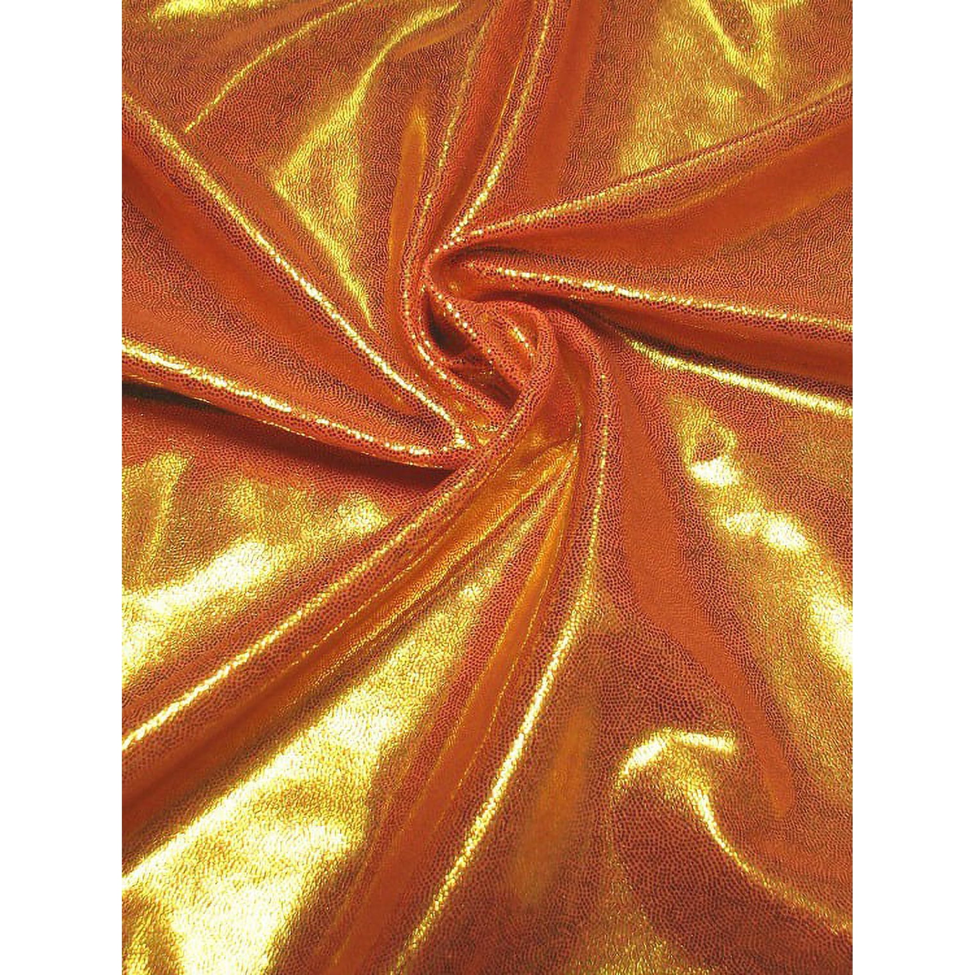 Shiny Finger Foil 4-Way Stretch Heavy Nylon Spandex Fabric