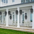 thumbnail image 3 of Morttic 2Pack Artificial Black Boston Fern Plants Vines Fake Hanging Rattan Plant for Autumn Thanksgiving Indoor Outdoor Home Decoration, 3 of 8