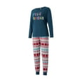 thumbnail image 5 of Family Matching Christmas Pajamas Set Sleepwear Jumpsuit Hoodie with Hood for Family, 5 of 10