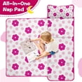 thumbnail image 4 of Pioneer Flower Floral Print Pattern Toddler Nap Mats for Kids Preschool,Sleeping Mat Bag or Kids,Toddler Sleeping Bag,Toddler Nap Mat or Daycare, 4 of 6