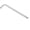 1/4", variant on 1/8" Ball End Allen Hex Key Wrench, SAE Internal Hexagonal, Wrench L Shaped Long Arm Repairing Tool, 40Cr