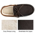 thumbnail image 4 of RockDove Men's Samuel Sherpa Lined Moccasin Slipper, 4 of 8