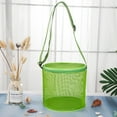 thumbnail image 3 of Toys Storage Bag Seashell Mesh Tote Shell Bags Large Capacity Outdoor Play Beach Bag, 3 of 8