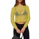 thumbnail image 1 of Txlixc Camiseta de manga larga para mujeres Txlixc moda, 1 of 9