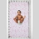 thumbnail image 3 of Sábana para cuna NoJo Disney Princess Dare to Dream rosa y blanco, 3 of 5