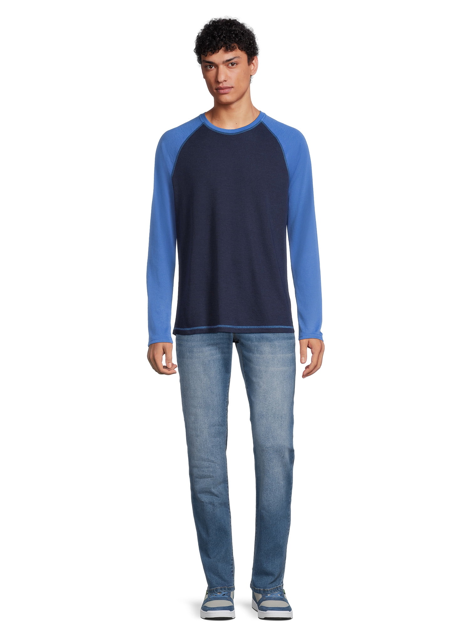George Men's Raglan Tee, Sizes S-3XL