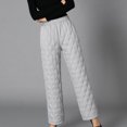 thumbnail image 4 of Bigersell Pull on Pants for Women Full Length Fashion Casual Women Solid Span Ladies High Waist Keep Warm Long Pants Full Length Pants Leggings Skinny Jeans for Ladies, 4 of 5