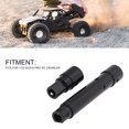 thumbnail image 4 of RC Crawler Front Axle Tube, Black Coating Brass Front Axle Tube Wear Resistant  for 1/10 SCX10 PRO RC Crawler, 4 of 7