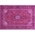 thumbnail image 1 of Ahgly Company Indoor Rectangle Persian Pink Traditional Area Rugs, 7' x 10', 1 of 4